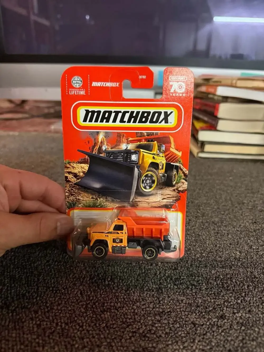 Matchbox Plow Master 6000 Yellow Road Maintenance Truck 64/100 Diecast